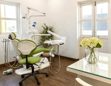 Dental treatment chair at Studio32